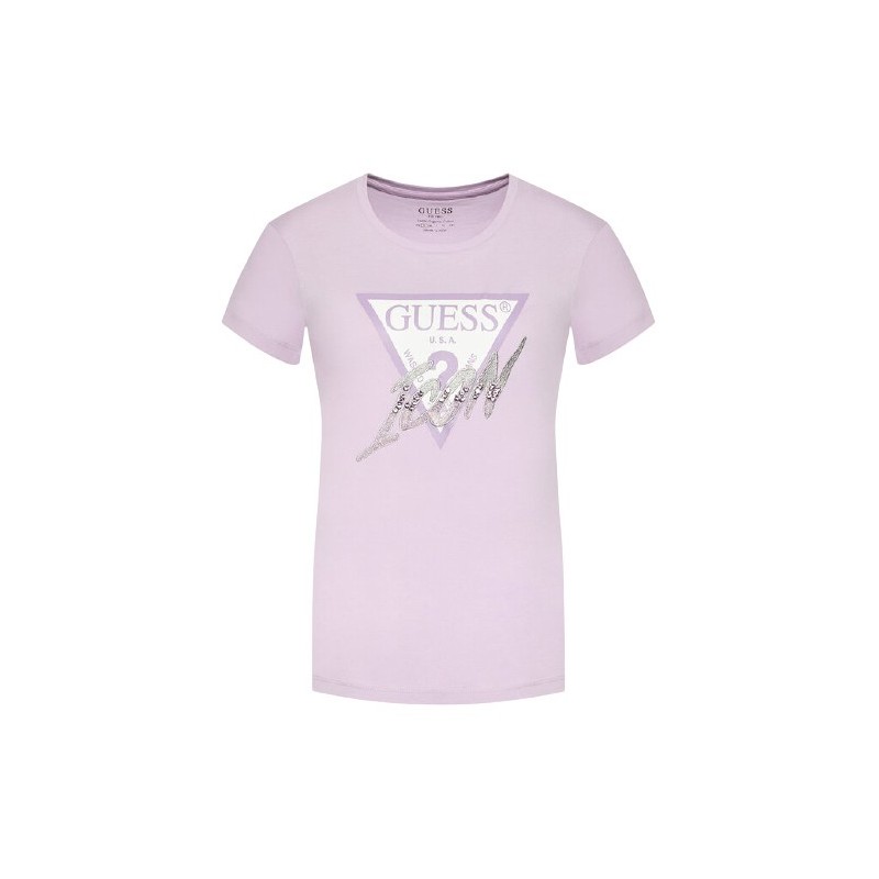 T-shirt di Guess in Viola Donna Abbigliamento da T-shirt e top da T-shirt 