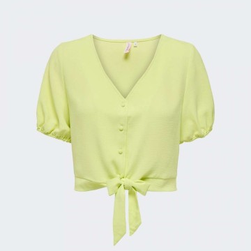 BLUSA TOP SCOLLO A V...