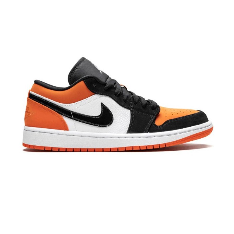 Nike Air jordan 1 Low Scarpe sportive da ragazzo bianco arancio nero Taglia 36 Colore WHITE MULTI