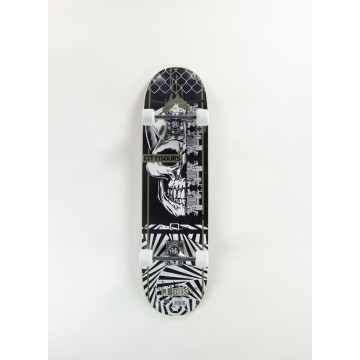 Skateboard Roces City Skull...
