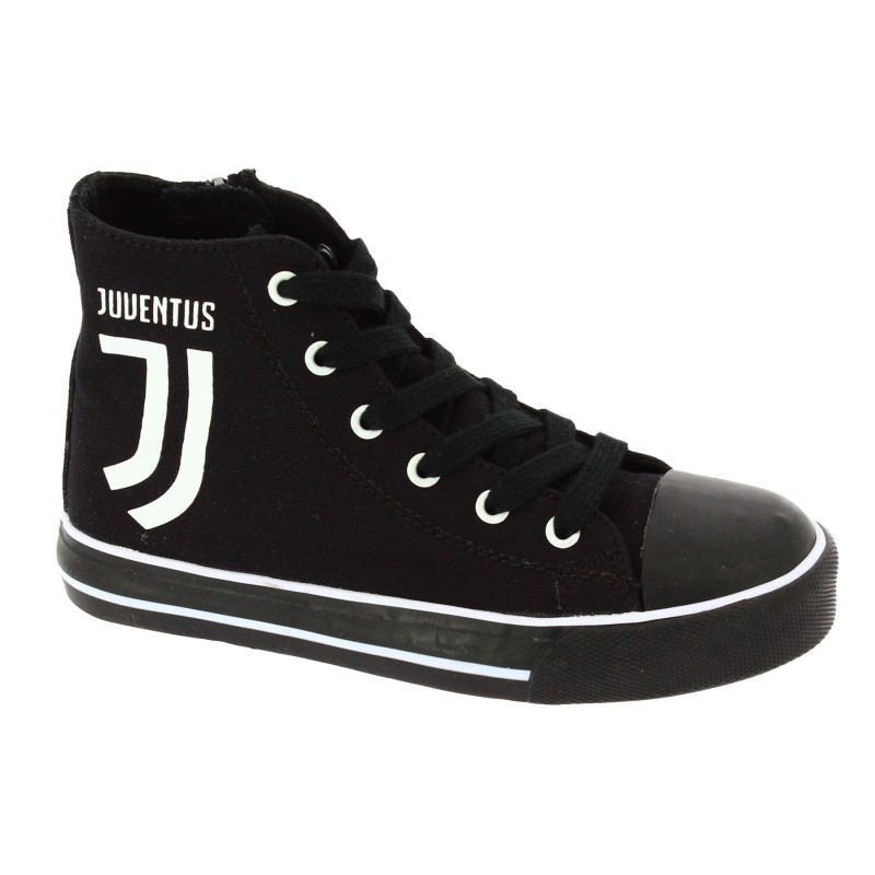 Scarpa in tela Logo Juventus Bambino  Converse Juventus Taglia 26 Colore  NERO
